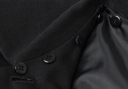 A.T ATSURO TAYAMA Wool Blend Jacket Black Size S