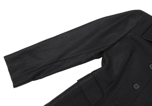 A.T ATSURO TAYAMA Wool Blend Jacket Black Size S