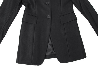 A.T ATSURO TAYAMA Wool Blend Jacket Black Size S