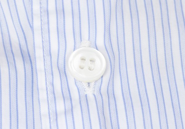 COMME des GARCONS HOMME DEUX Yoke Check Shirt Blue Size L