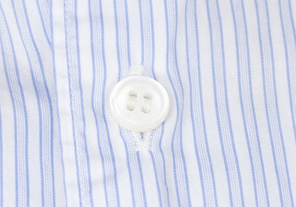COMME des GARCONS HOMME DEUX Yoke Check Shirt Blue Size L