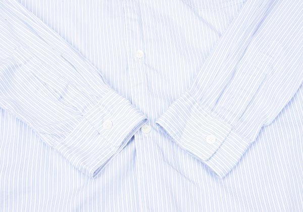 COMME des GARCONS HOMME DEUX Yoke Check Shirt Blue Size L