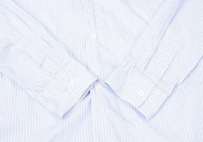 COMME des GARCONS HOMME DEUX Yoke Check Shirt Blue Size L