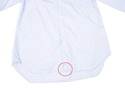 COMME des GARCONS HOMME DEUX Yoke Check Shirt Blue Size L