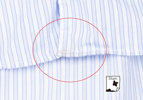 COMME des GARCONS HOMME DEUX Yoke Check Shirt Blue Size L