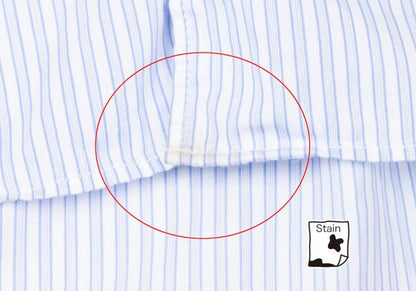 COMME des GARCONS HOMME DEUX Yoke Check Shirt Blue Size L