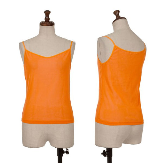 PLEATS PLEASE Mesh Camisole Orange Size 3
