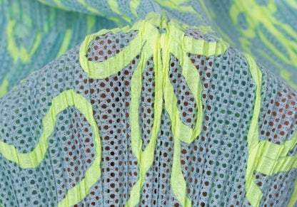 PLEATS PLEASE Neon Taping Mesh Tank Top Size 3
