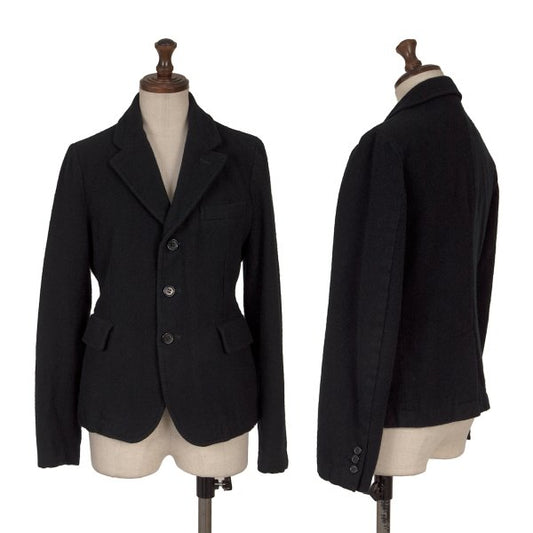 COMME des GARCONS Dyed Wool Tailored Blazer Blue Size XS