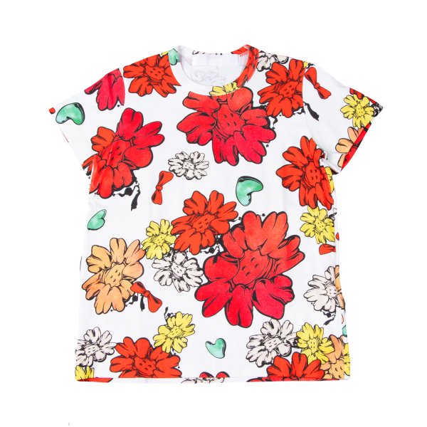 Comme des Garcons tao Floral Graphic Print T-Shirt Size M
