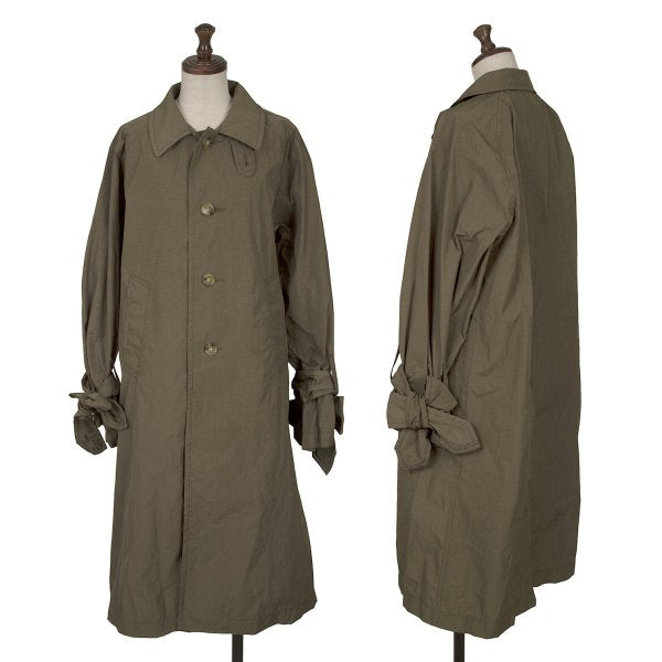 Comme des Garcons tao Sleeve Ribbon Nylon Spring Coat Size S
