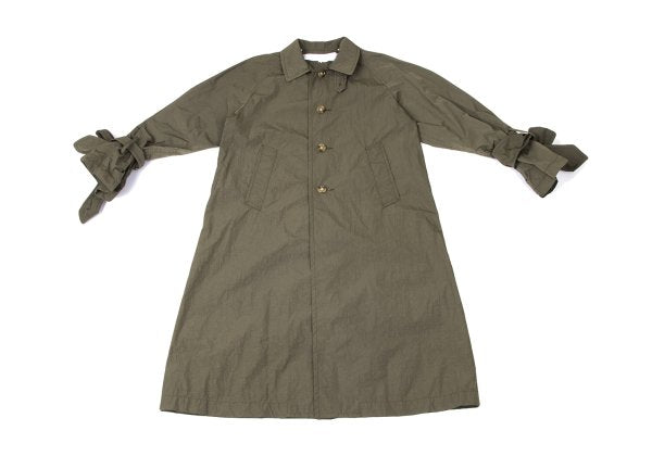 Comme des Garcons tao Sleeve Ribbon Nylon Spring Coat Size S