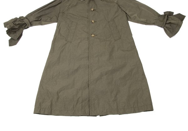 Comme des Garcons tao Sleeve Ribbon Nylon Spring Coat Size S