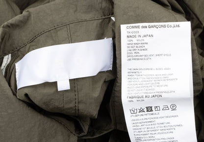 Comme des Garcons tao Sleeve Ribbon Nylon Spring Coat Size S