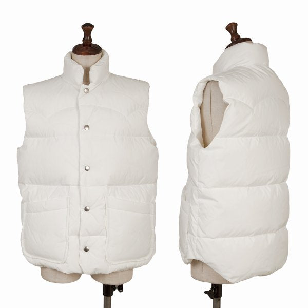 Comme des Garcons tao Nylon Snap Down Vest White Size S