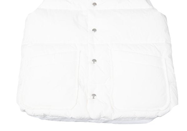 Comme des Garcons tao Nylon Snap Down Vest White Size S