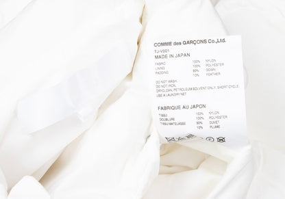 Comme des Garcons tao Nylon Snap Down Vest White Size S