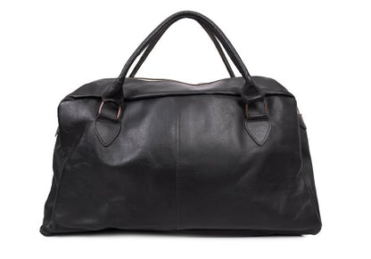 Paul Harnden Big Sports Leather Bag Black