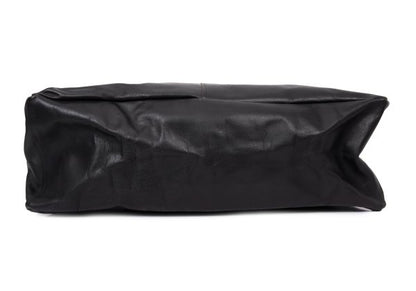 Paul Harnden Big Sports Leather Bag Black