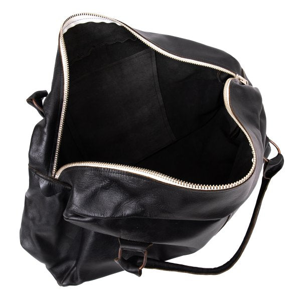 Paul Harnden Big Sports Leather Bag Black