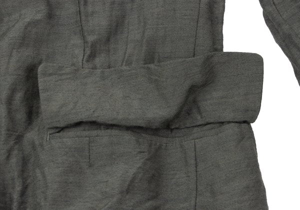 kolor 13SS Knit Layered Wrinkled Jacket Green Size 1