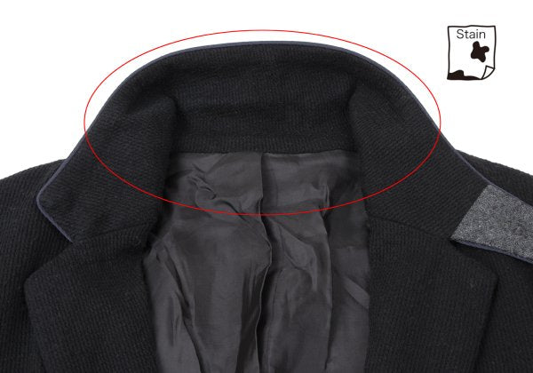 sacai Cotton Waffle Tailored Blazer Black Size 1
