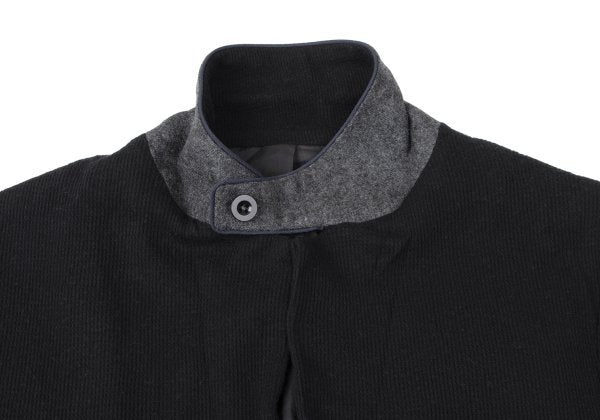 sacai Cotton Waffle Tailored Blazer Black Size 1