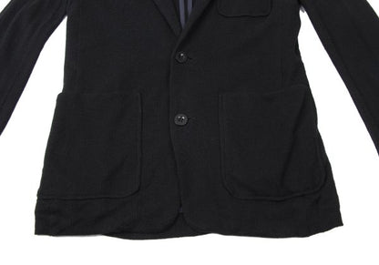 sacai Cotton Waffle Tailored Blazer Black Size 1