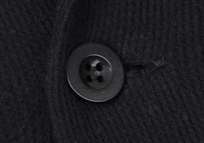 sacai Cotton Waffle Tailored Blazer Black Size 1