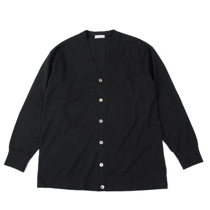 COMME des GARCONS HOMME Wool Knit Cardigan Dark Gray Size L