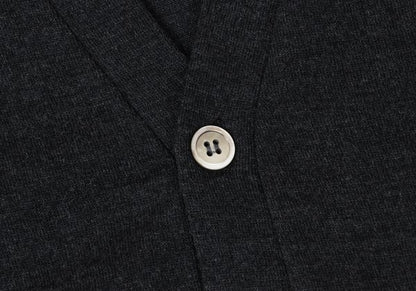COMME des GARCONS HOMME Wool Knit Cardigan Dark Gray Size L