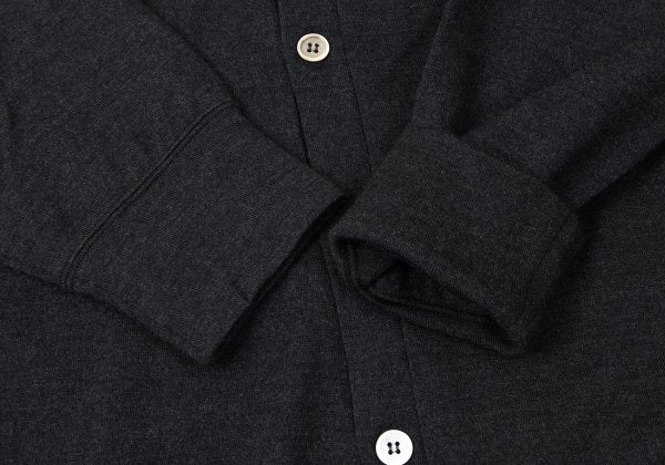 COMME des GARCONS HOMME Wool Knit Cardigan Dark Gray Size L