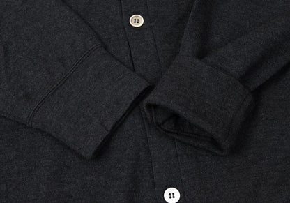 COMME des GARCONS HOMME Wool Knit Cardigan Dark Gray Size L