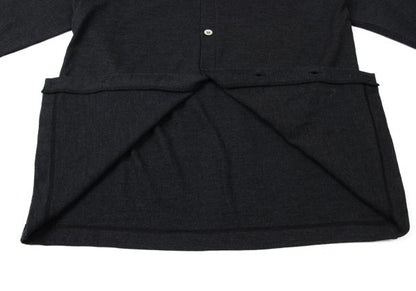 COMME des GARCONS HOMME Wool Knit Cardigan Dark Gray Size L
