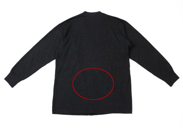 COMME des GARCONS HOMME Wool Knit Cardigan Dark Gray Size L