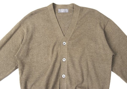 COMME des GARCONS HOMME Cotton Knit Cardigan Beige Size L