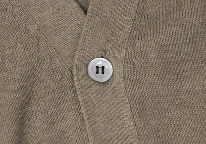 COMME des GARCONS HOMME Cotton Knit Cardigan Beige Size L