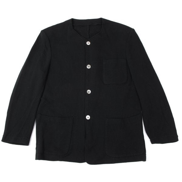 COMME des GARCONS HOMME Cotton French Jacket Black Size M