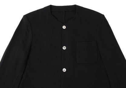COMME des GARCONS HOMME Cotton French Jacket Black Size M