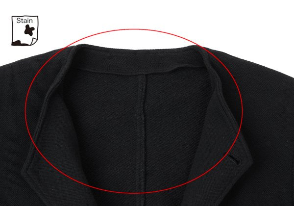 COMME des GARCONS HOMME Cotton French Jacket Black Size M
