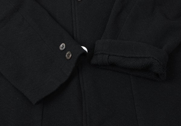 COMME des GARCONS HOMME Cotton French Jacket Black Size M