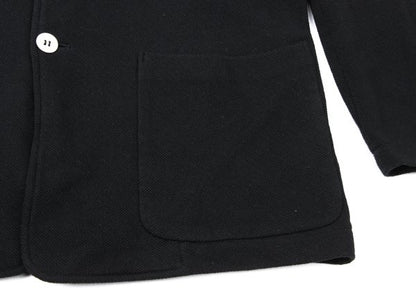 COMME des GARCONS HOMME Cotton French Jacket Black Size M