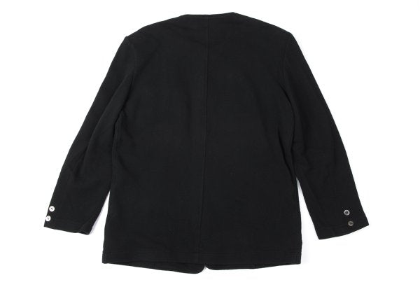 COMME des GARCONS HOMME Cotton French Jacket Black Size M