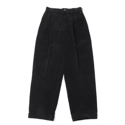 COMME des GARCONS HOMME Cotton Corduroy Pants Black Size S
