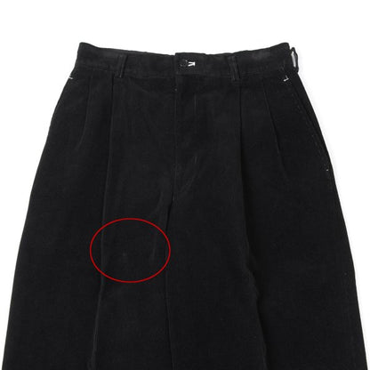 COMME des GARCONS HOMME Cotton Corduroy Pants Black Size S