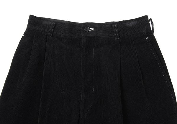 COMME des GARCONS HOMME Cotton Corduroy Pants Black Size S