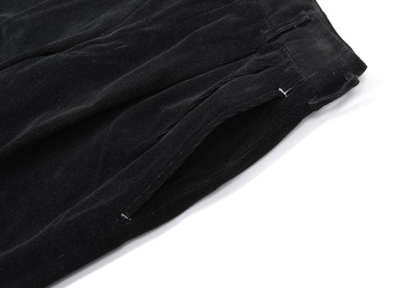 COMME des GARCONS HOMME Cotton Corduroy Pants Black Size S