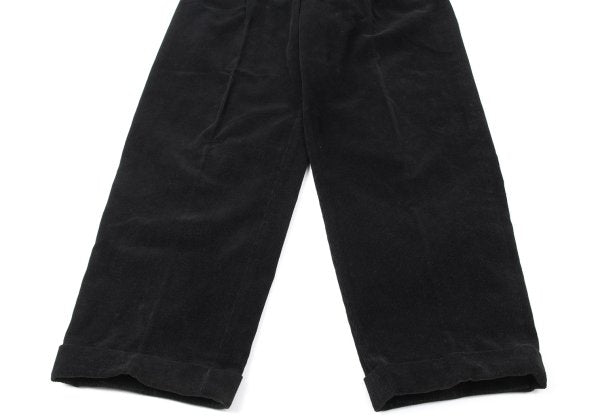 COMME des GARCONS HOMME Cotton Corduroy Pants Black Size S