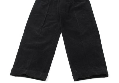 COMME des GARCONS HOMME Cotton Corduroy Pants Black Size S
