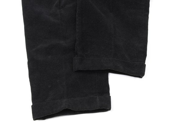 COMME des GARCONS HOMME Cotton Corduroy Pants Black Size S